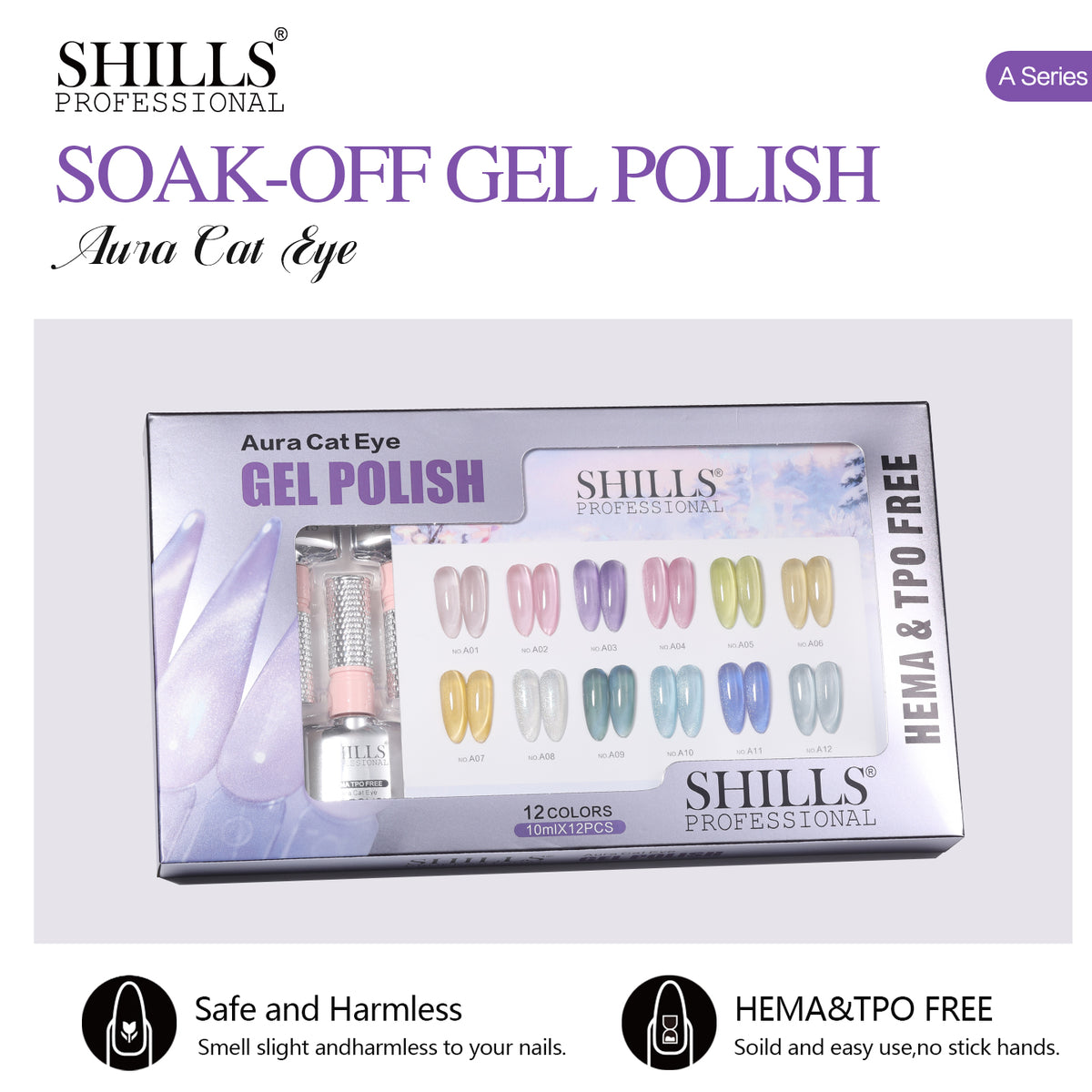 AURA CAT EYE GEL POLISH SET