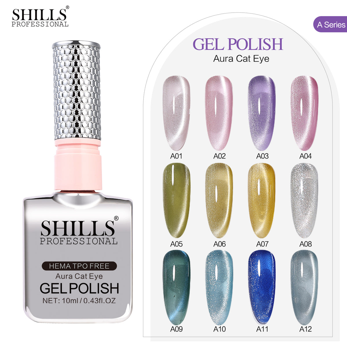 AURA CAT EYE GEL POLISH SET