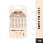 Press On Nail Arts Oval(SPN708-SPN720) - Shills Professional
