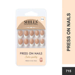 Press On Nail Arts Oval(SPN708-SPN720) - Shills Professional