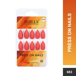 Matte Solid Color Nails Square(SPN677-SPN686) - Shills Professional