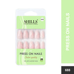 Nail Art Nails Short Almond(SPN687-SPN690) - Shills Professional