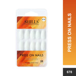 Matte Solid Color Nails Square(SPN677-SPN686) - Shills Professional