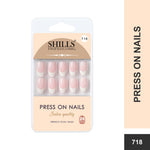 Press On Nail Arts Oval(SPN708-SPN720) - Shills Professional
