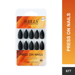 Matte Solid Color Nails Square(SPN677-SPN686) - Shills Professional
