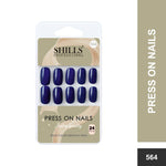 Glossy Solid Color Nails Square(SPN553-SPN578) - Shills Professional