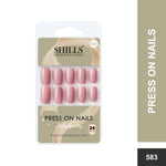 Glossy Solid Color Nails Square(SPN579-SPN604) - Shills Professional