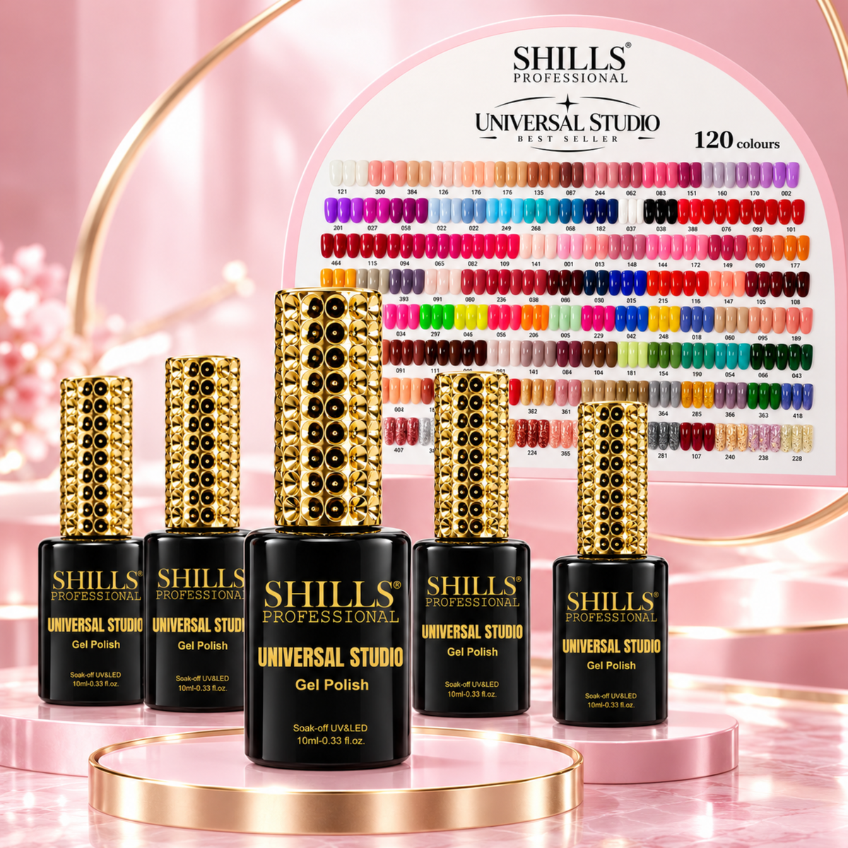 Universal Studio 120pcs Gel Polish Set