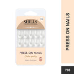Press On Nail Arts Oval(SPN708-SPN720) - Shills Professional