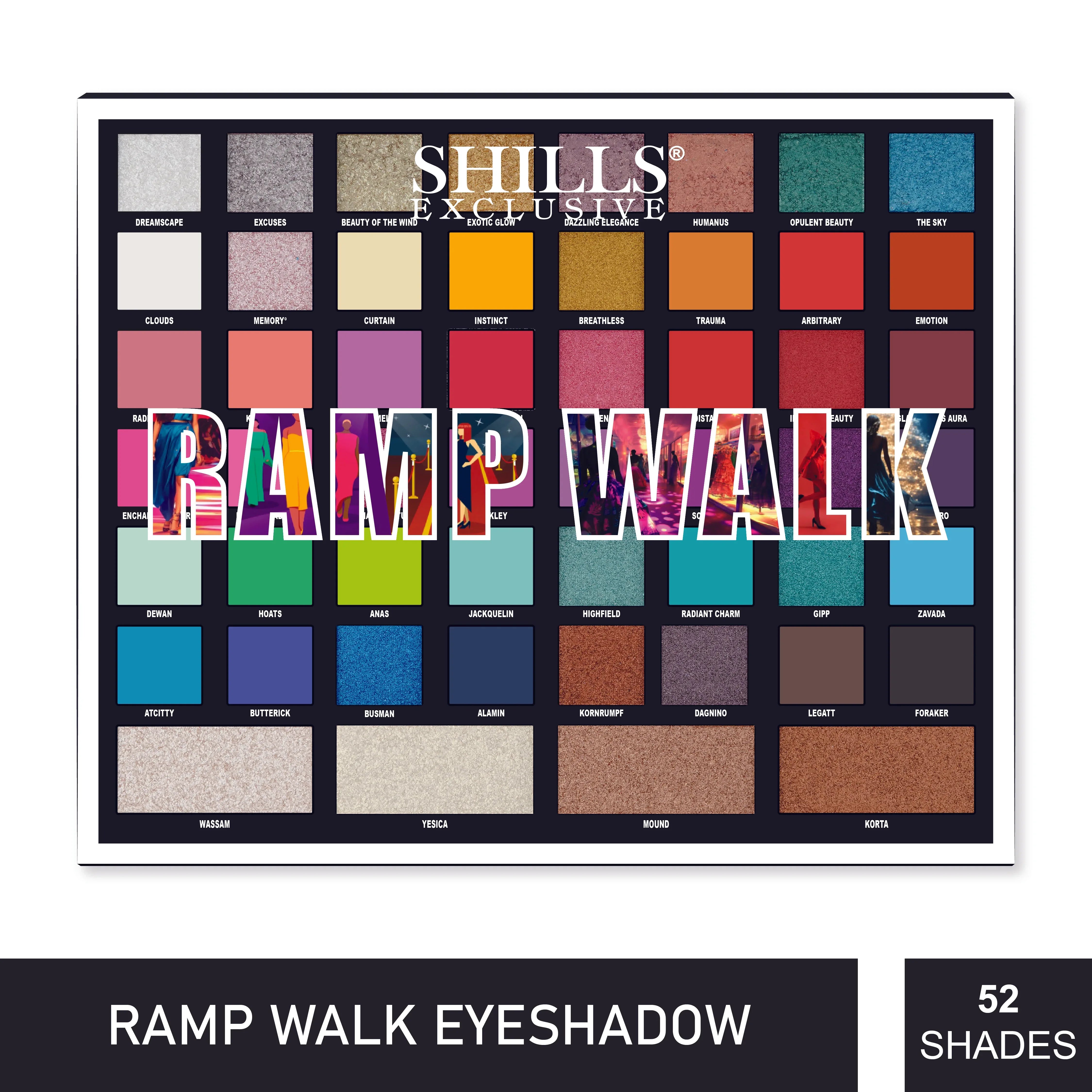 Ramp Walk Eyeshadow - Shills Professional