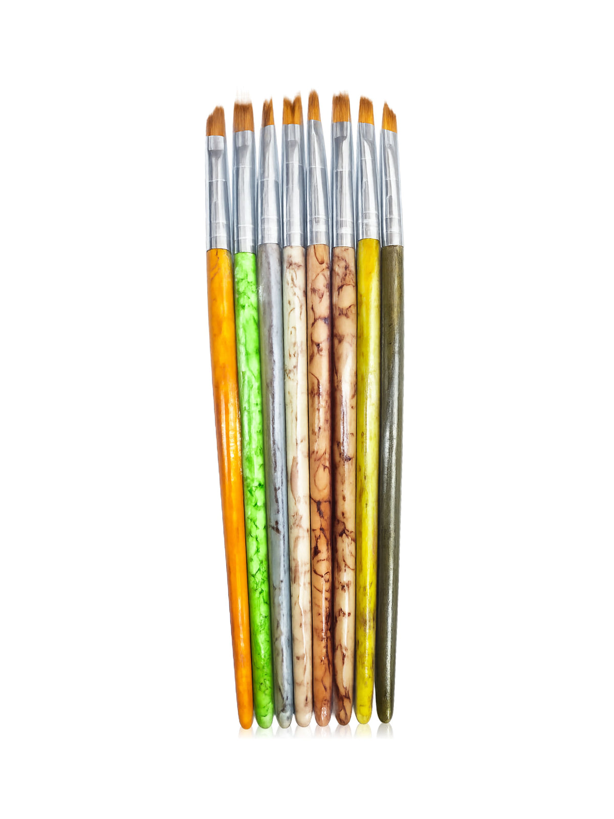 Marble Ombre Brush Set 8Pcs- NB-06 MLT
