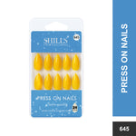 Glossy Solid Color Nails Sharp Almond(SPN631-SPN656) - Shills Professional