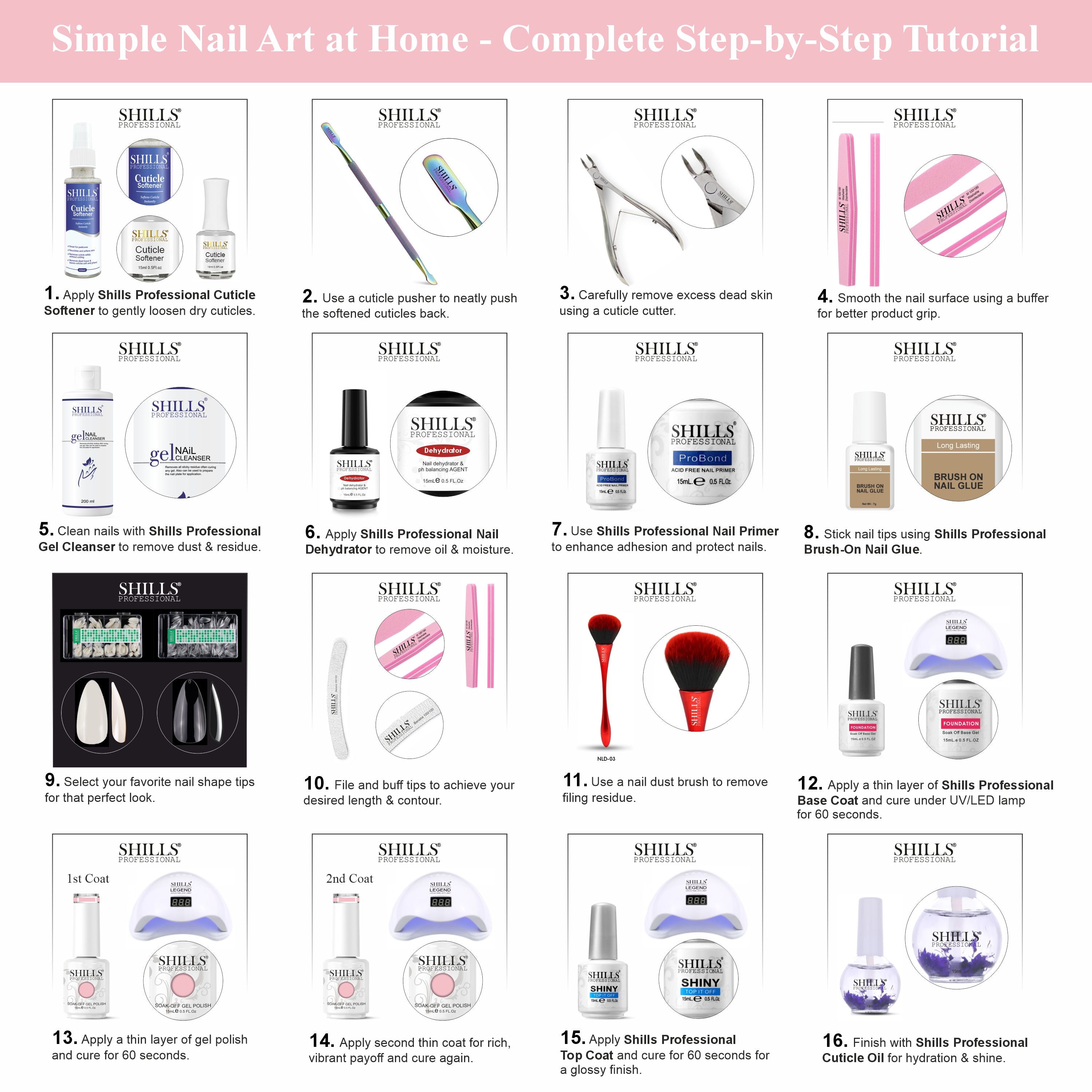SHILLS PROFESSIONAL UV/LED Color Gel Polish 15ml