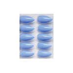 Glossy Solid Color Nails Sharp Almond(SPN631-SPN656) - Shills Professional