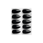Glossy Solid Color Nails Sharp Almond(SPN605-SPN630) - Shills Professional