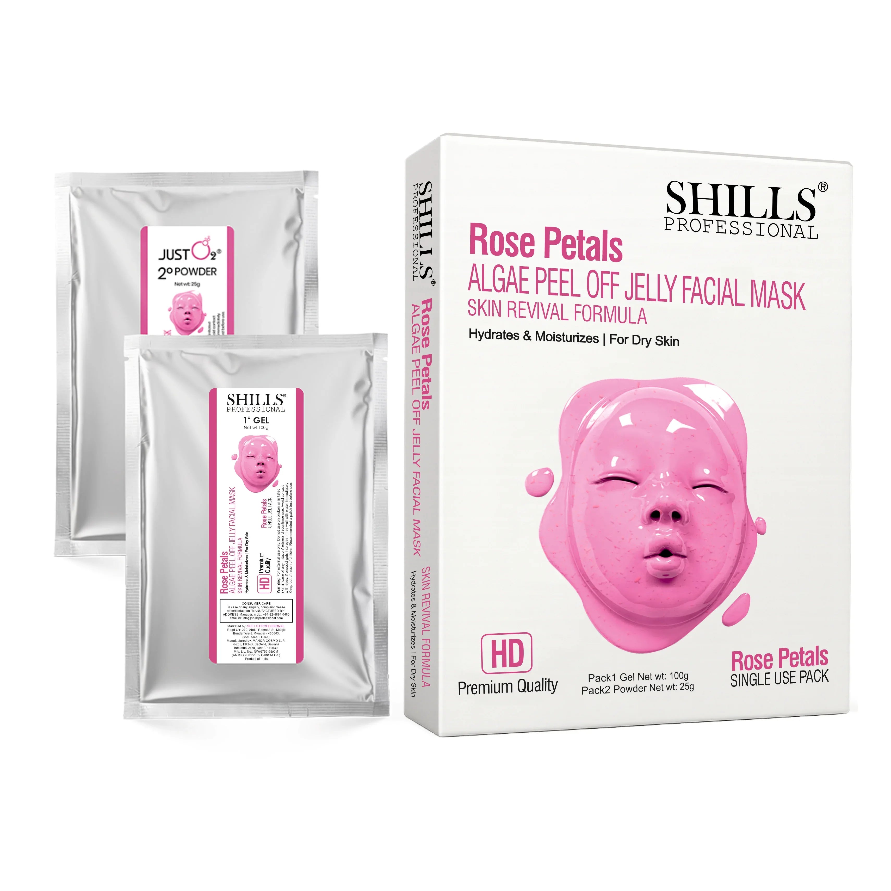 Algae Peel Off Jelly Facial Mask - Shills Professional