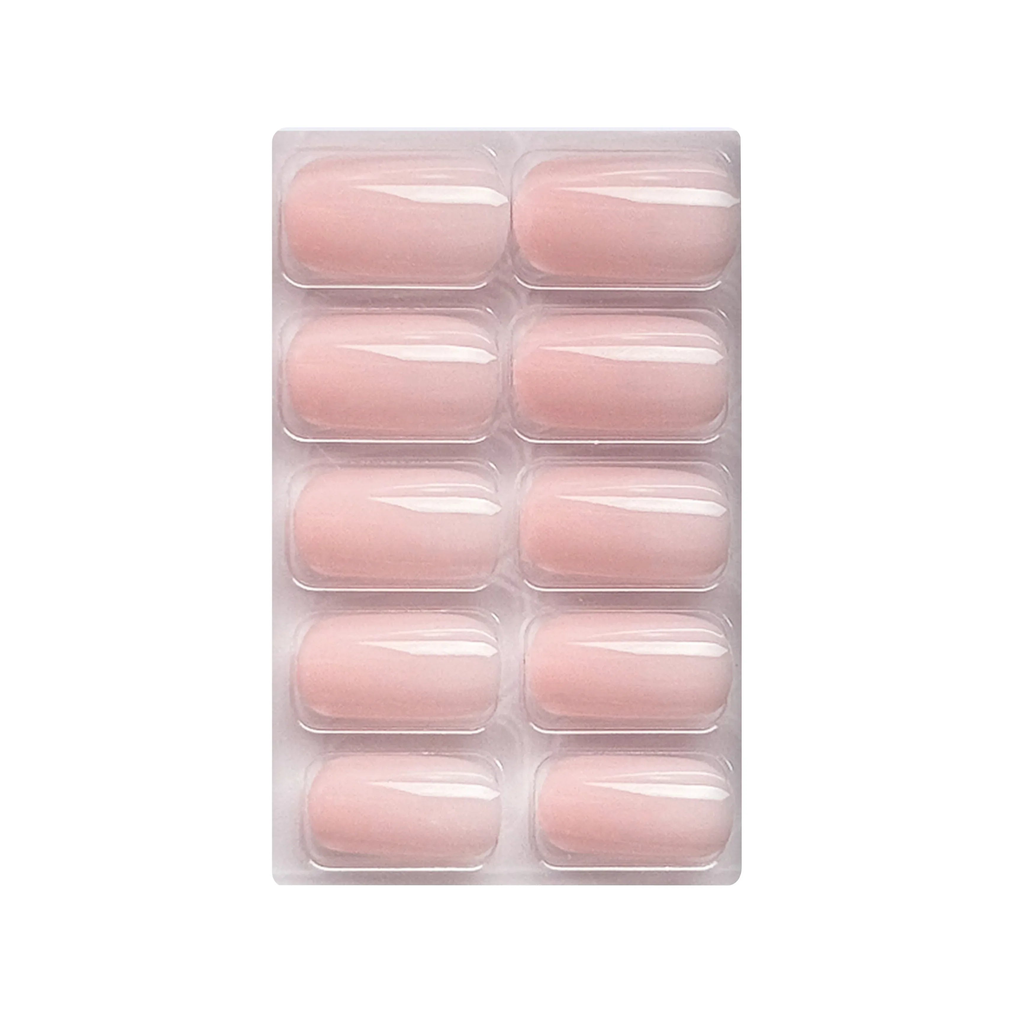 Glossy Solid Color Nails Square(SPN579-SPN604) - Shills Professional