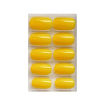 Glossy Solid Color Nails Square(SPN579-SPN604) - Shills Professional