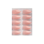 Glossy Solid Color Nails Sharp Almond(SPN631-SPN656) - Shills Professional