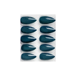 Glossy Solid Color Nails Sharp Almond(SPN605-SPN630) - Shills Professional