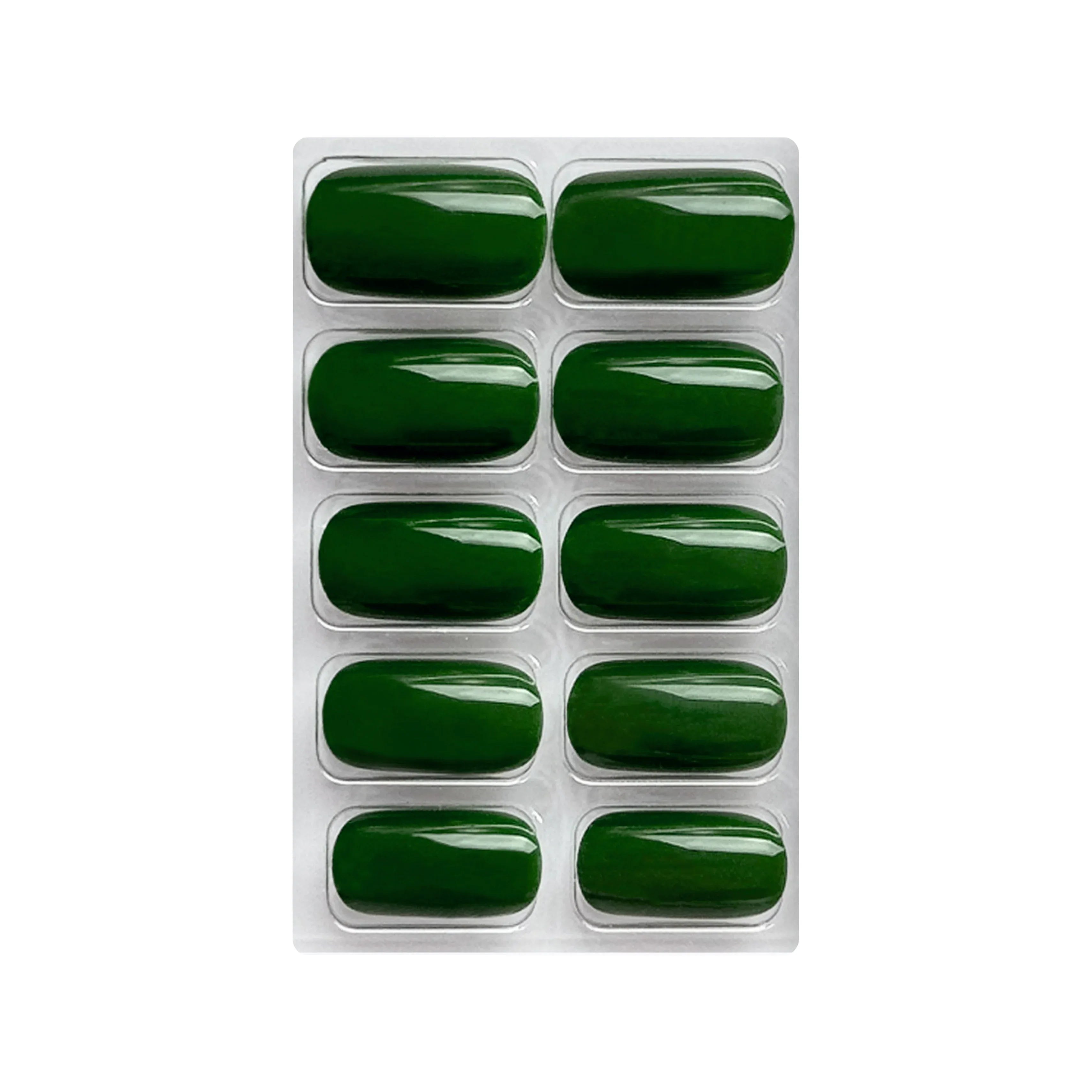 Glossy Solid Color Nails Square(SPN553-SPN578) - Shills Professional