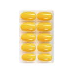 Glossy Solid Color Nails Oval(SPN527-SPN552) - Shills Professional