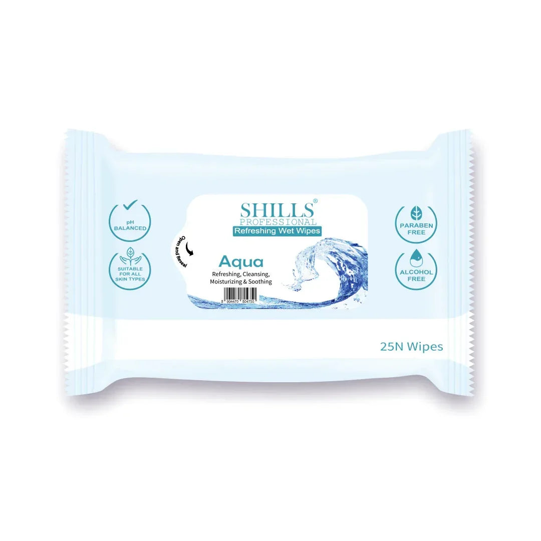 Wet Wipes Aqua - Shills Professional