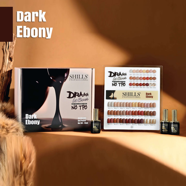 Drama Is Over Dark Ebony - Shills Professional
