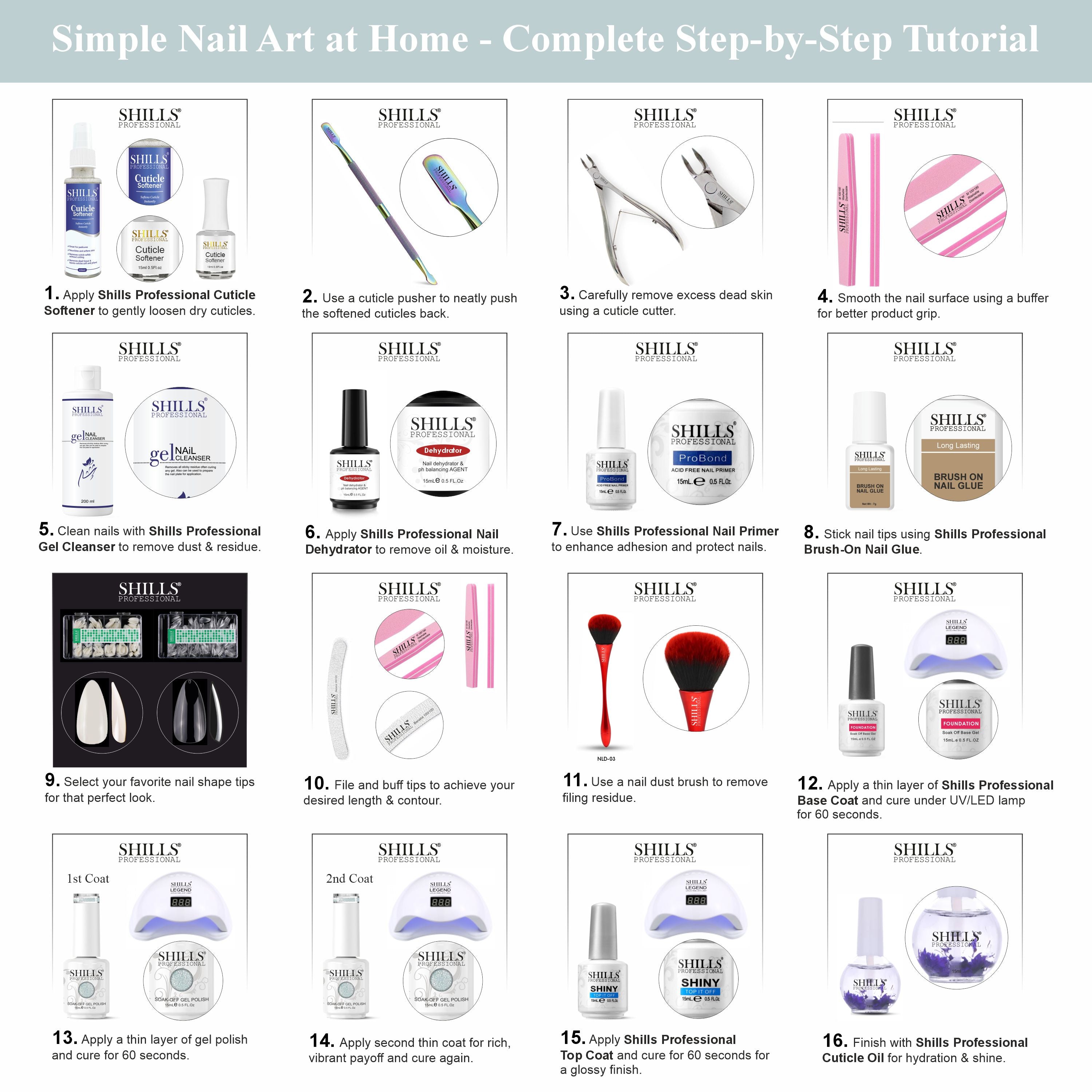 SHILLS PROFESSIONAL UV/LED Pearl Gel Polish 15ml