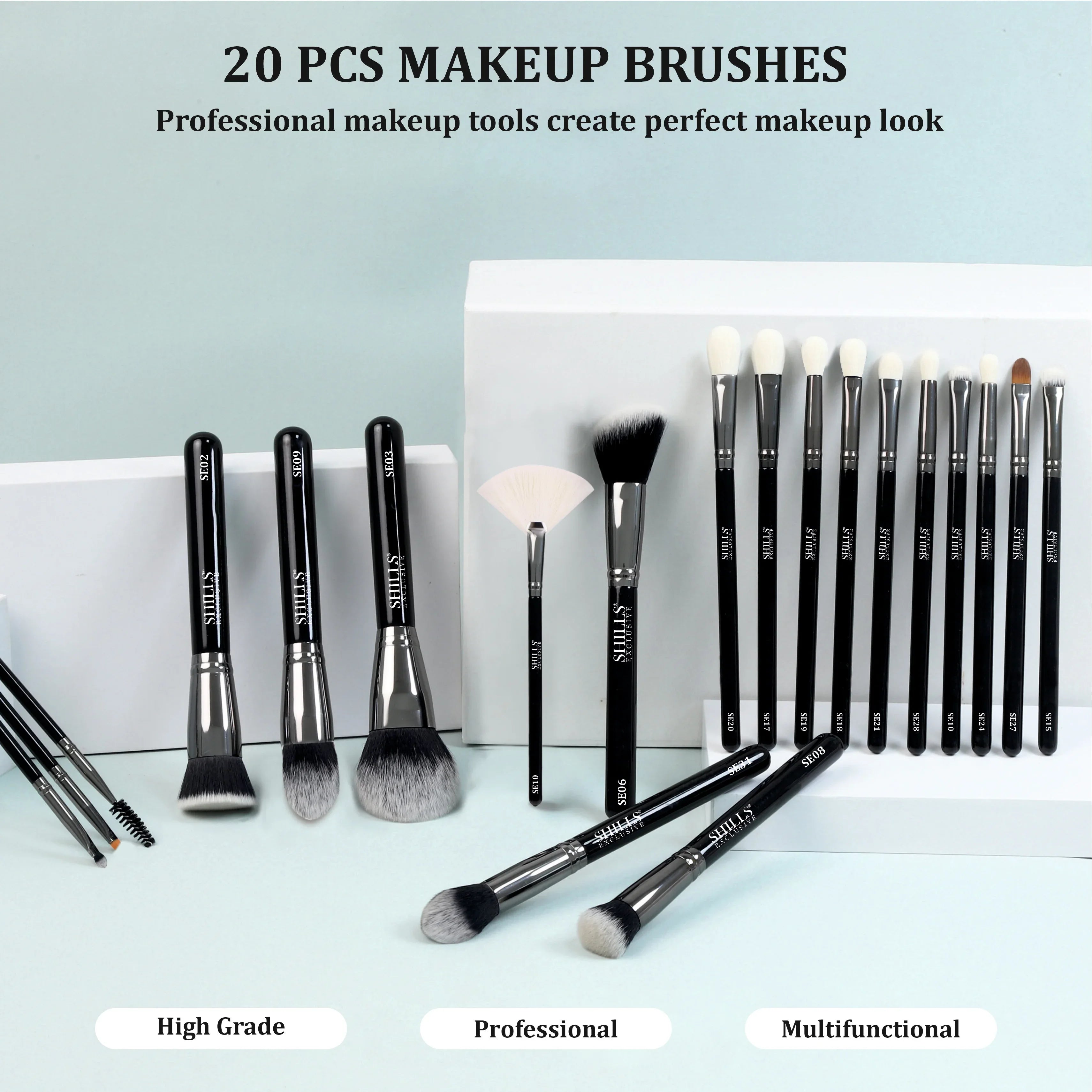 Make Up Brush Set - Shills Professional