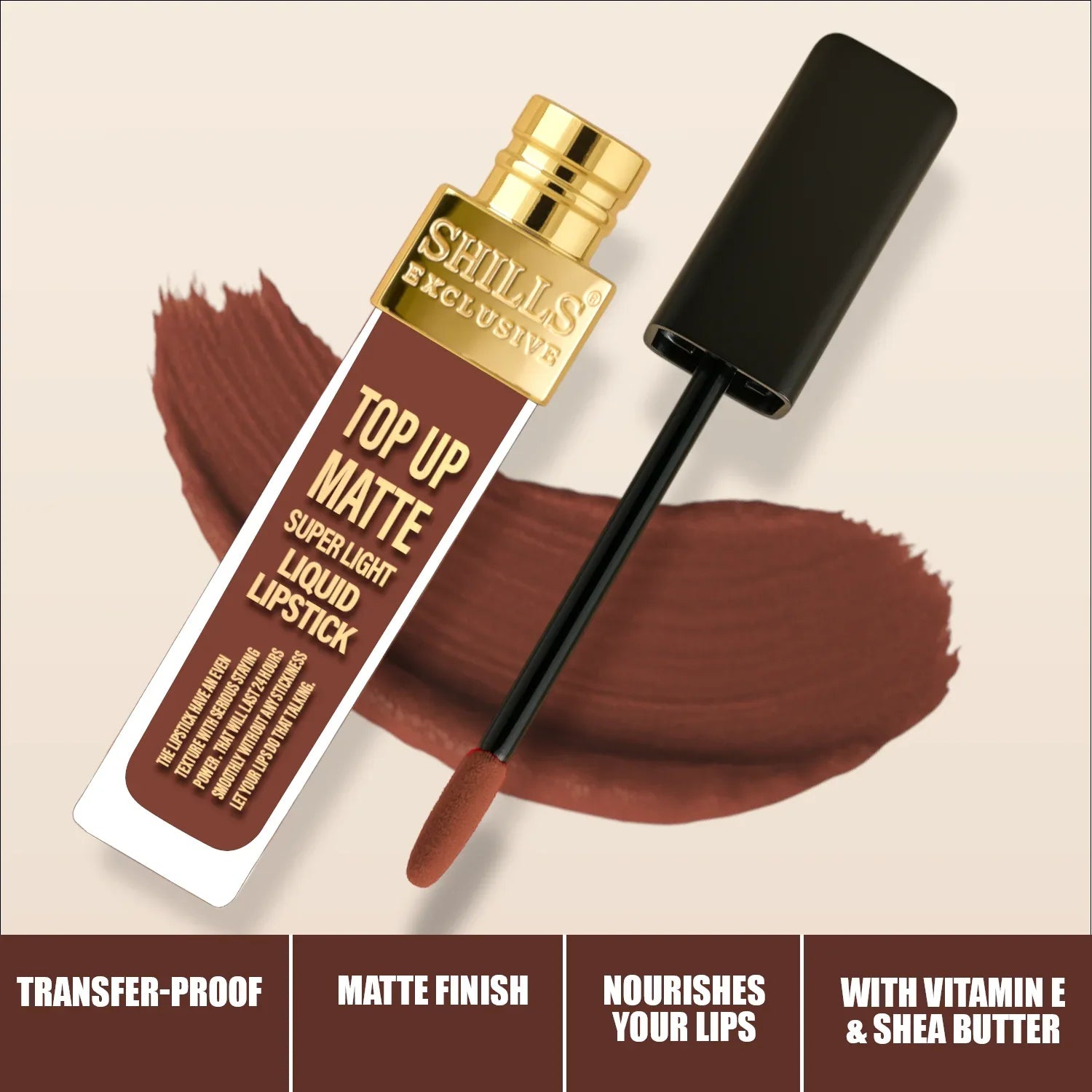 Top Up Matte Lipstick - Shills Professional