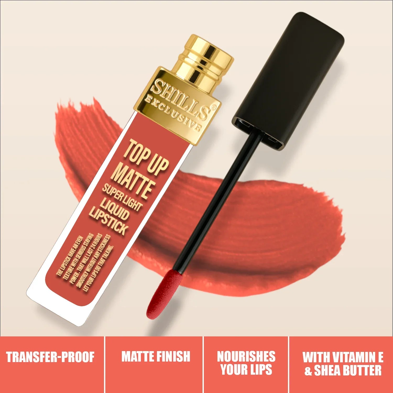 Top Up Matte Lipstick - Shills Professional