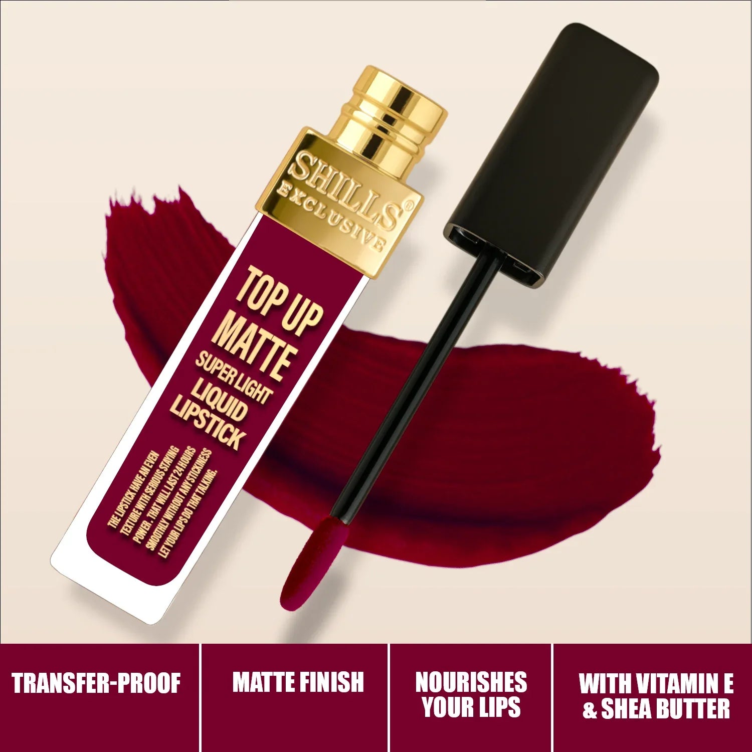 Top Up Matte Lipstick - Shills Professional