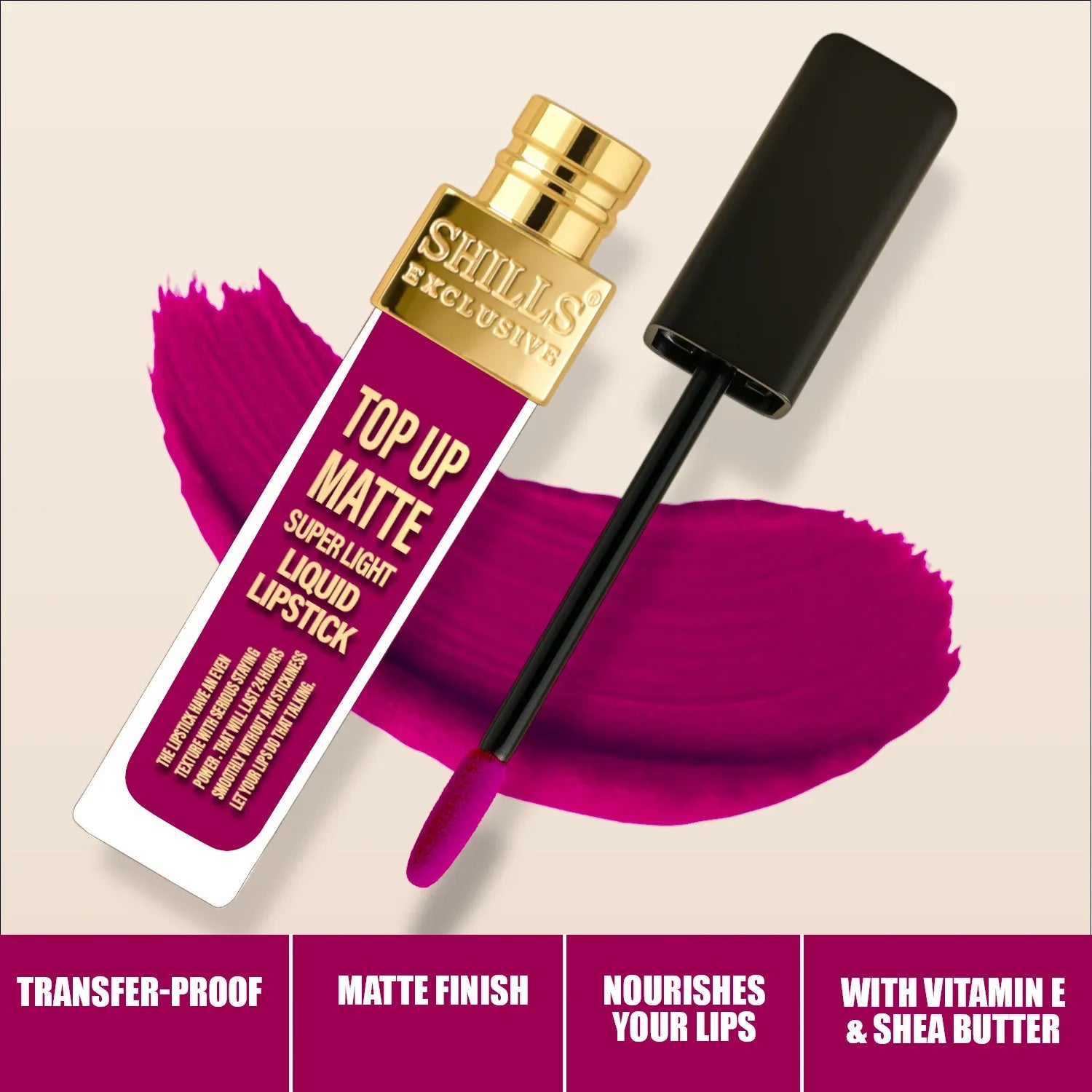Top Up Matte Lipstick - Shills Professional