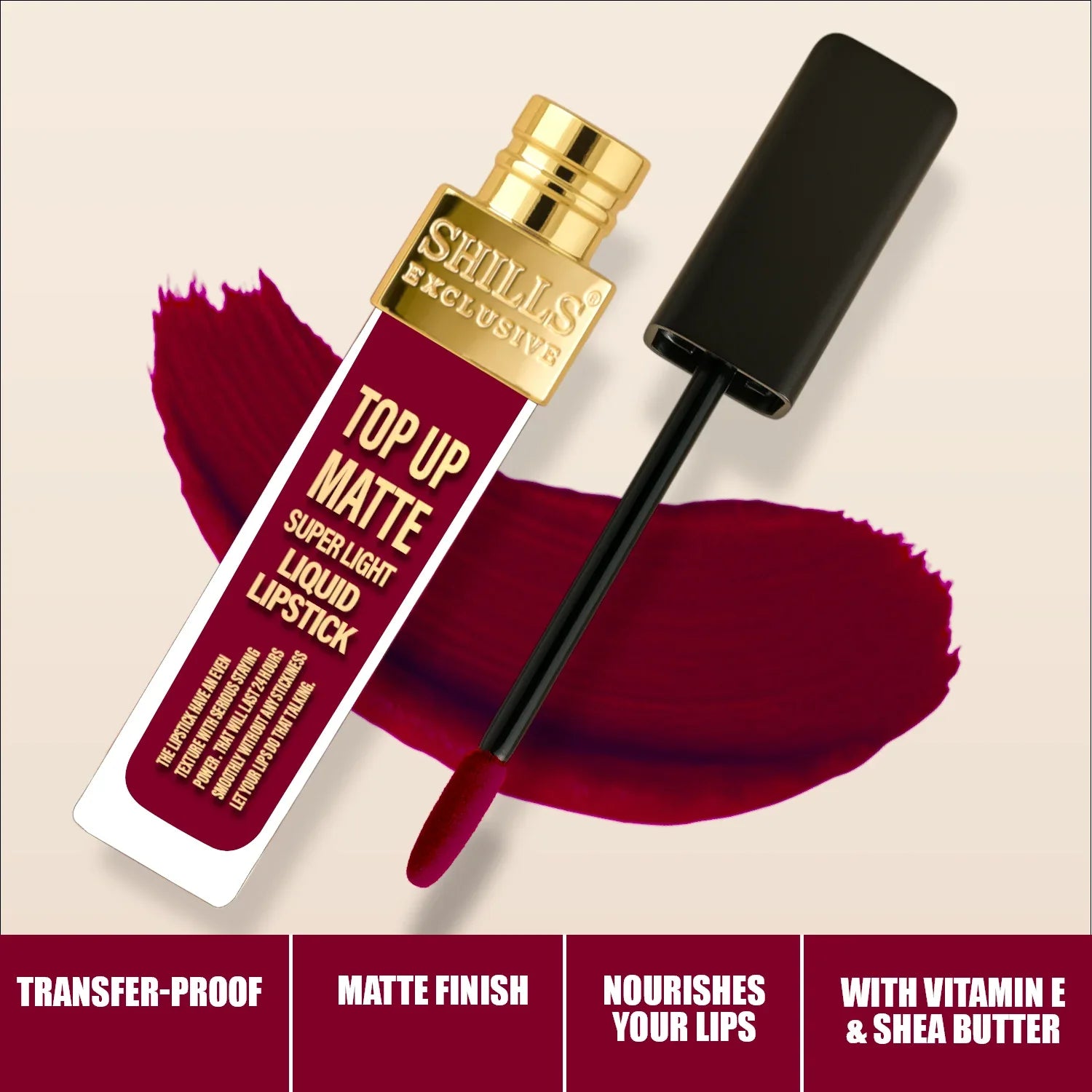 Top Up Matte Lipstick - Shills Professional