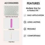 Glossy Solid Color Nails Oval(SPN527-SPN552) - Shills Professional