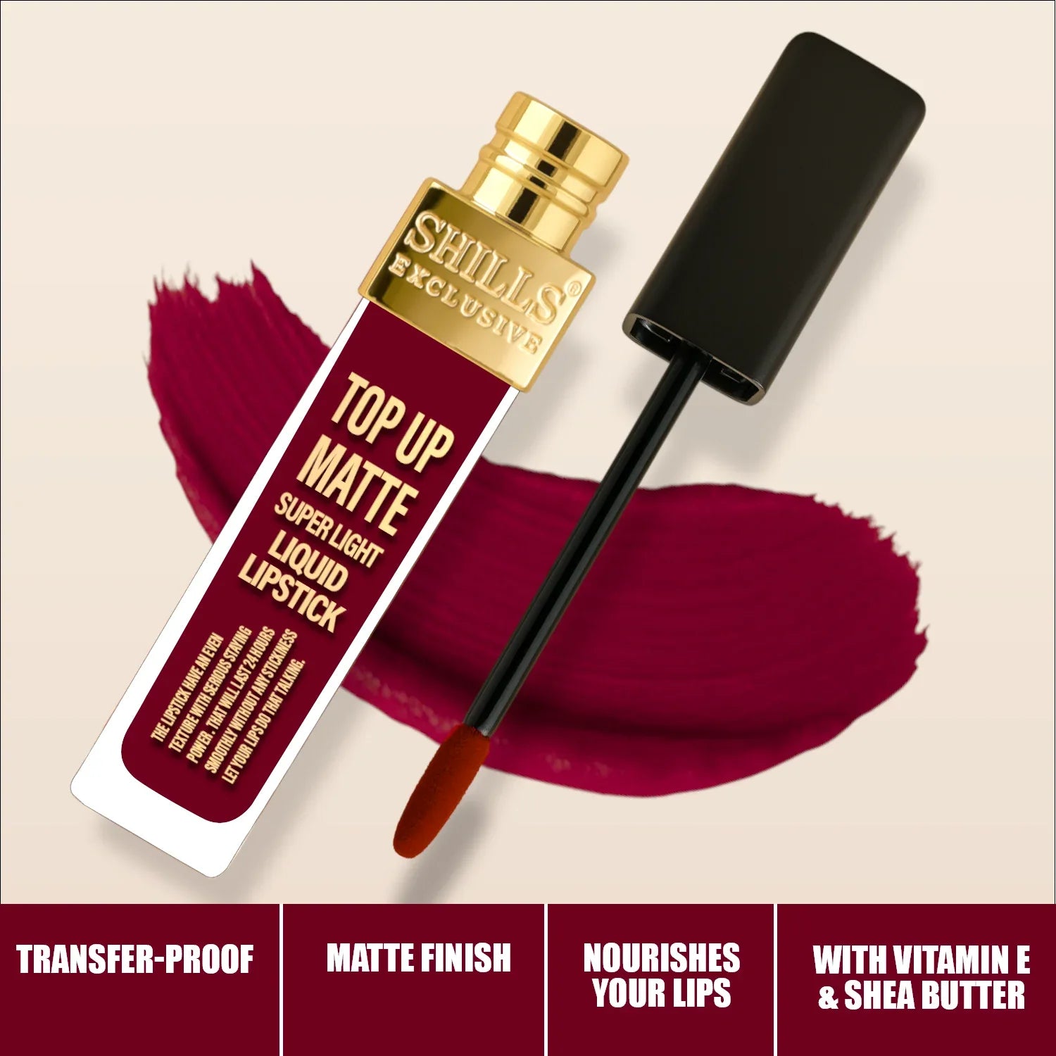 Top Up Matte Lipstick - Shills Professional