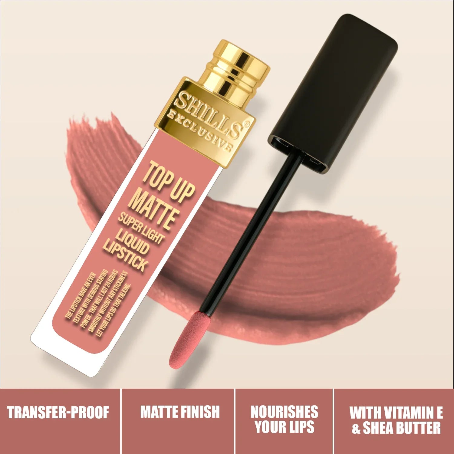Top Up Matte Lipstick - Shills Professional
