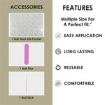 Glossy Solid Color Nails Square(SPN553-SPN578) - Shills Professional