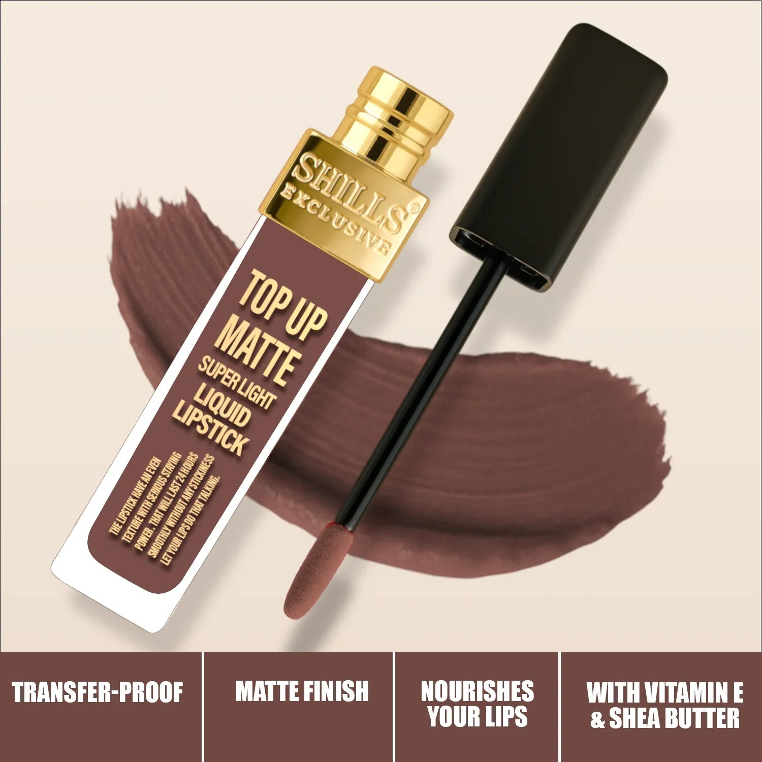 Top Up Matte Lipstick - Shills Professional
