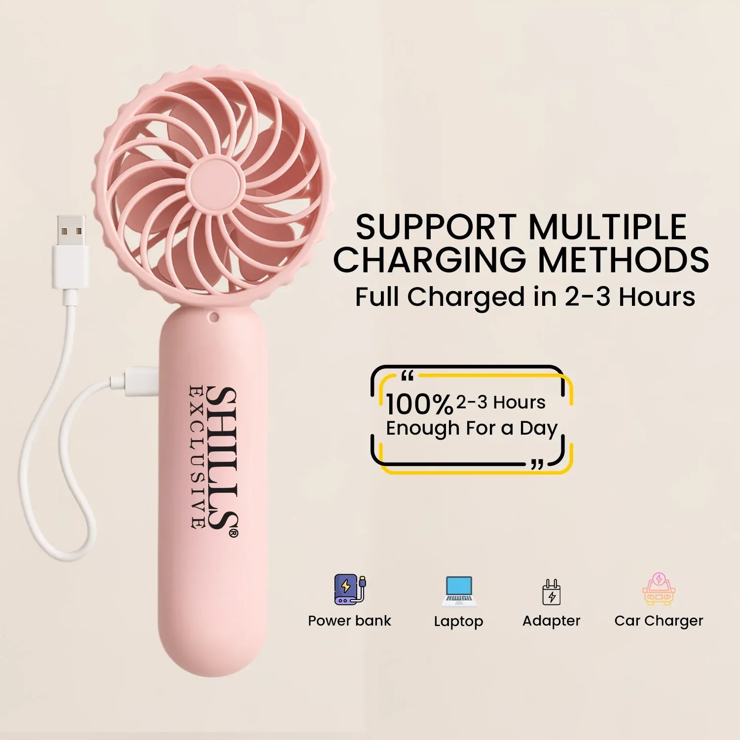 MAKEUP FAN Hand fan - Shills Professional