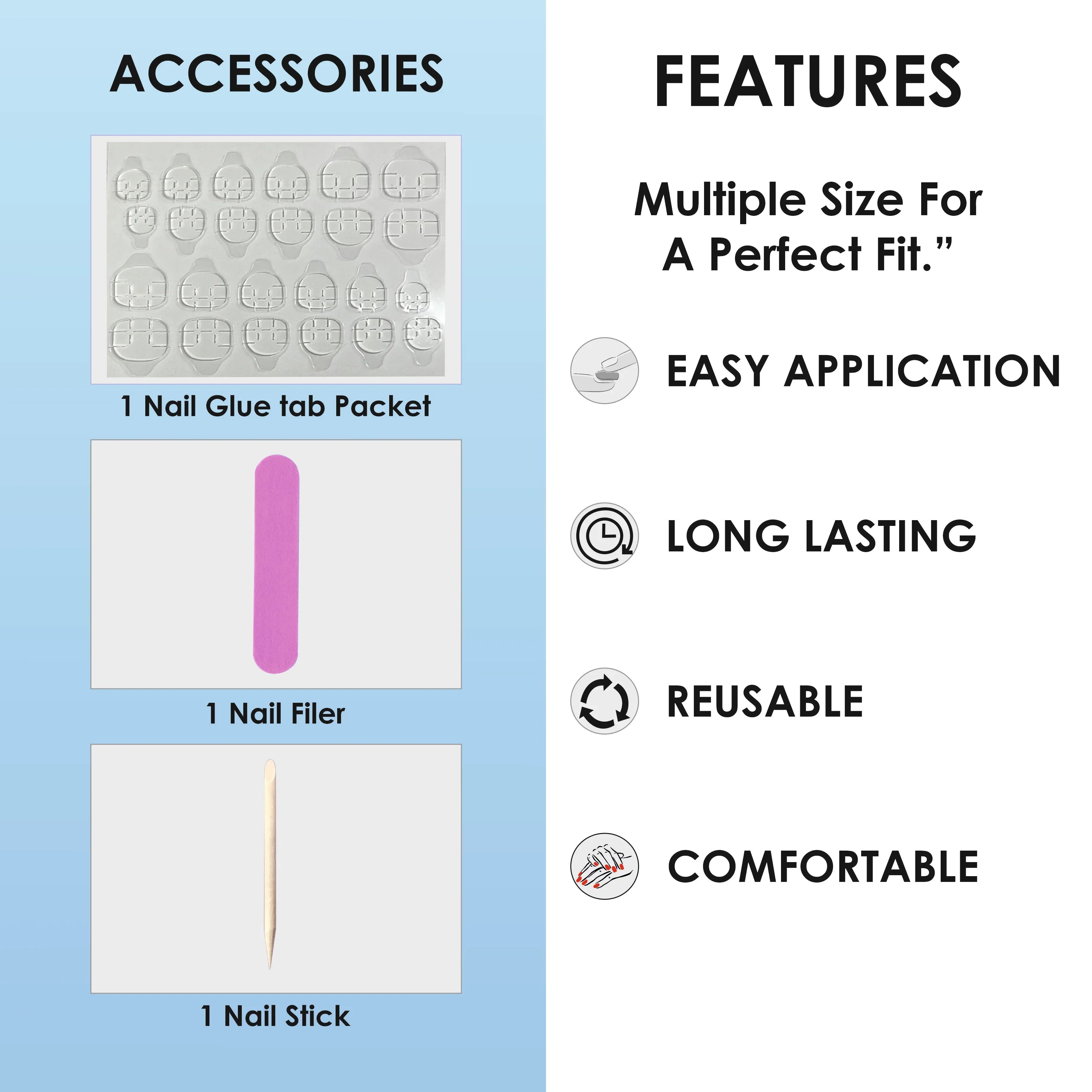 Matte Solid Color Nails Square(SPN667-SPN676) - Shills Professional