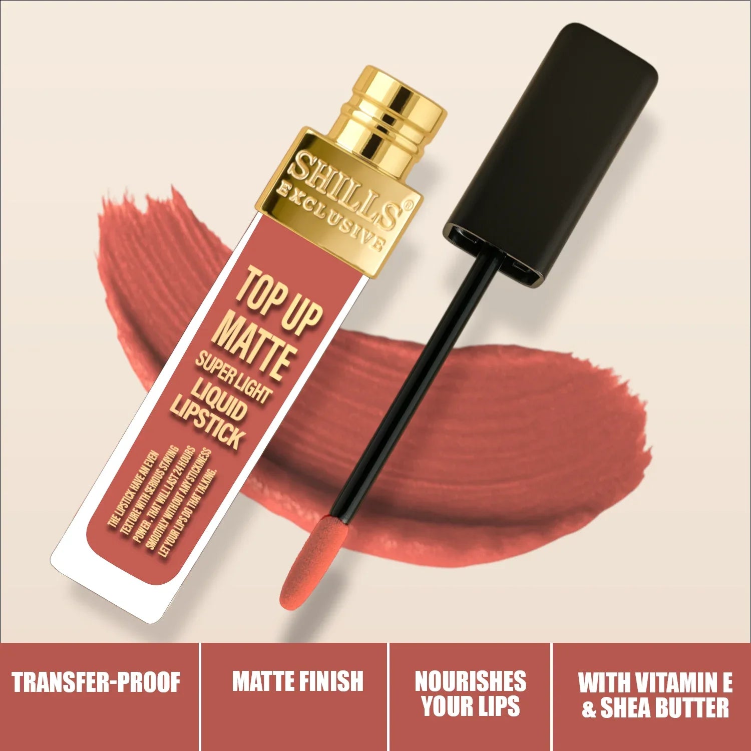 Top Up Matte Lipstick - Shills Professional
