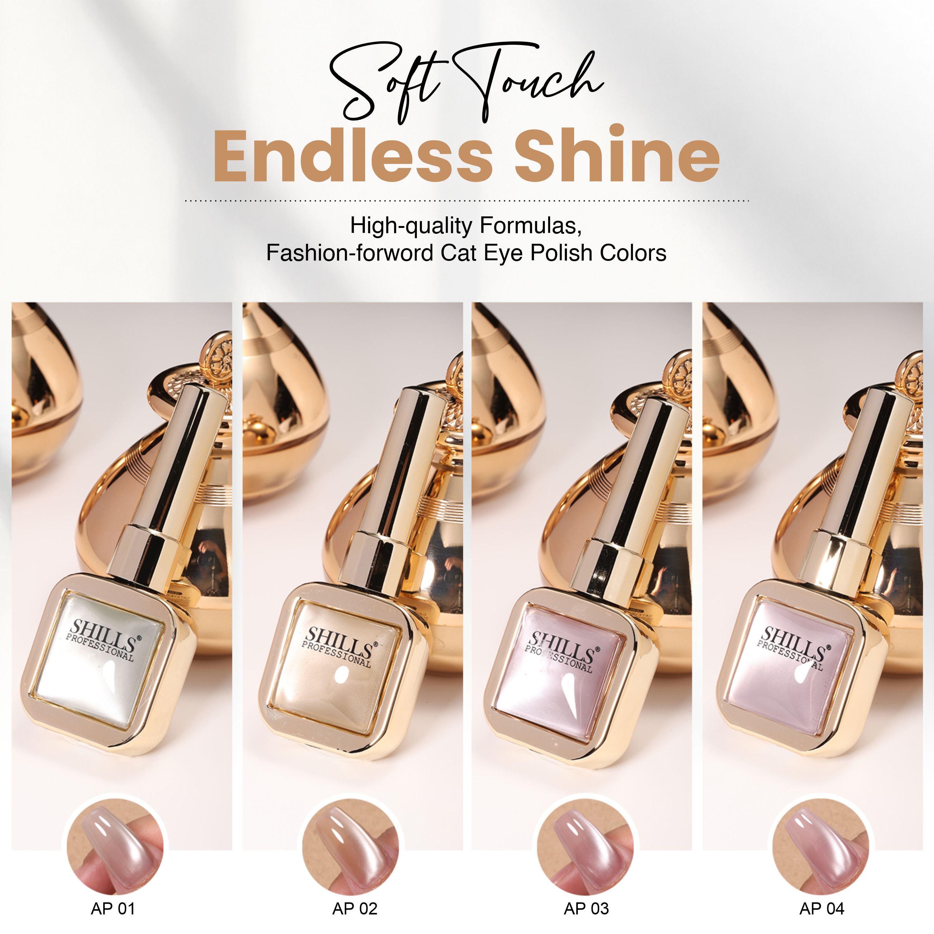 4pcs Cat Eye Set Andhra Pradesh Ocean Spark
