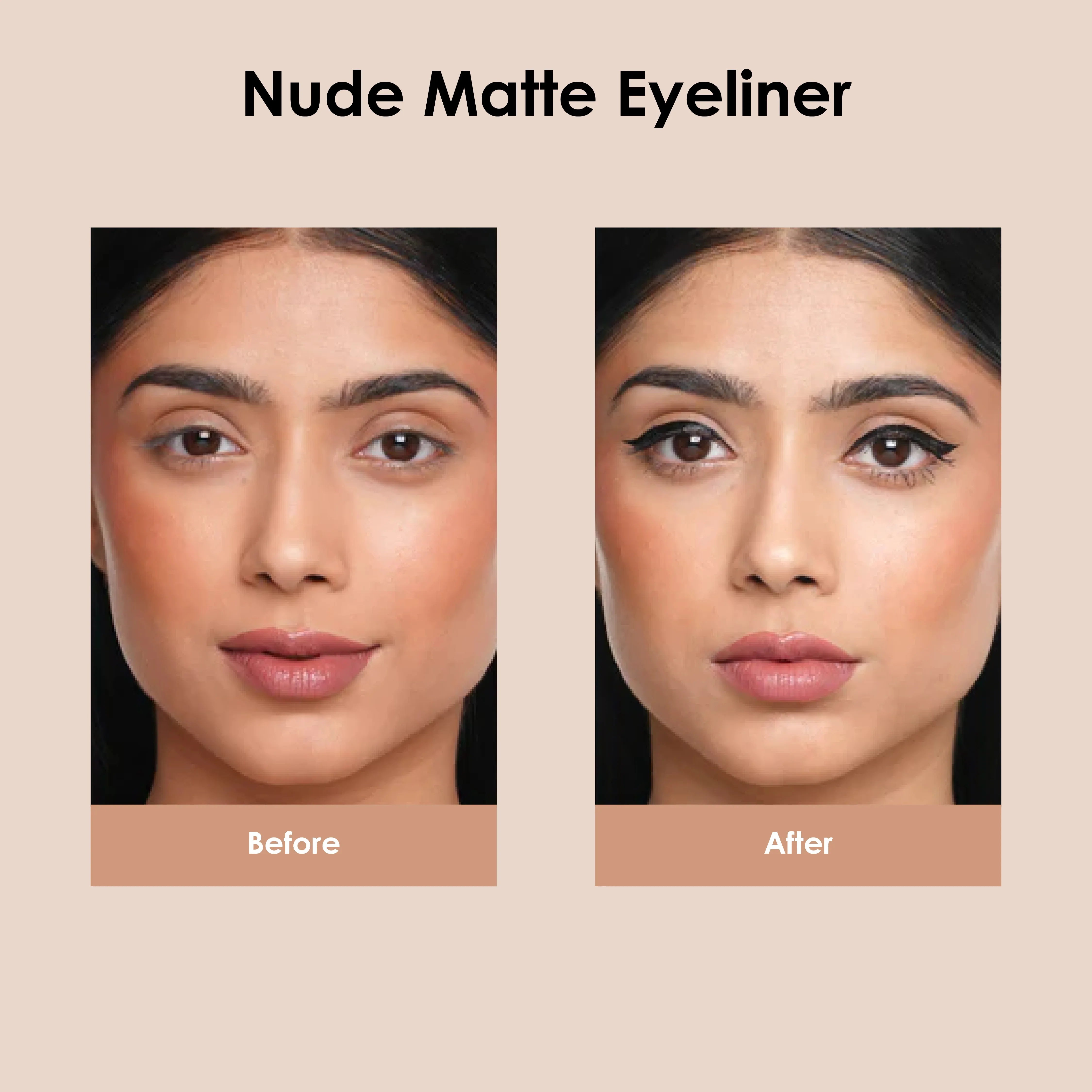 Nude Matte Eyeliner - Shills Professional