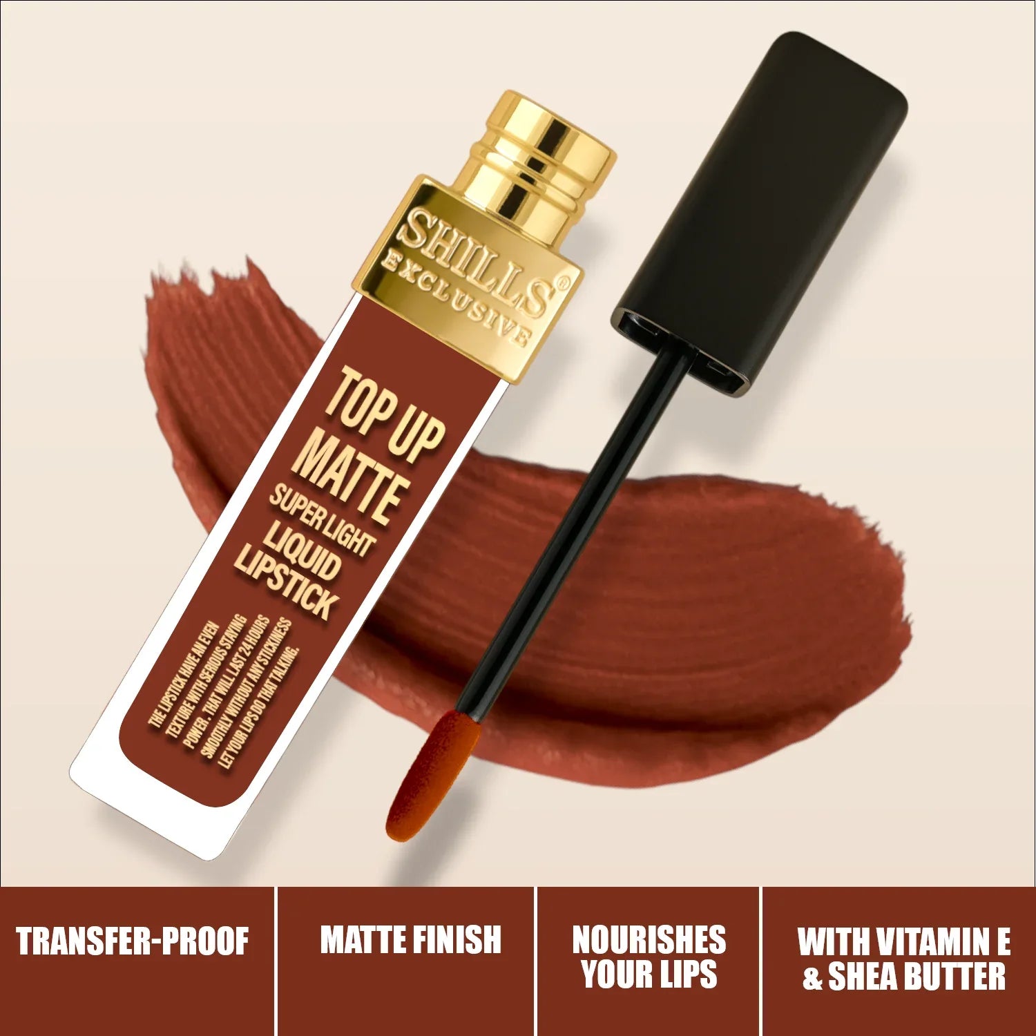 Top Up Matte Lipstick - Shills Professional