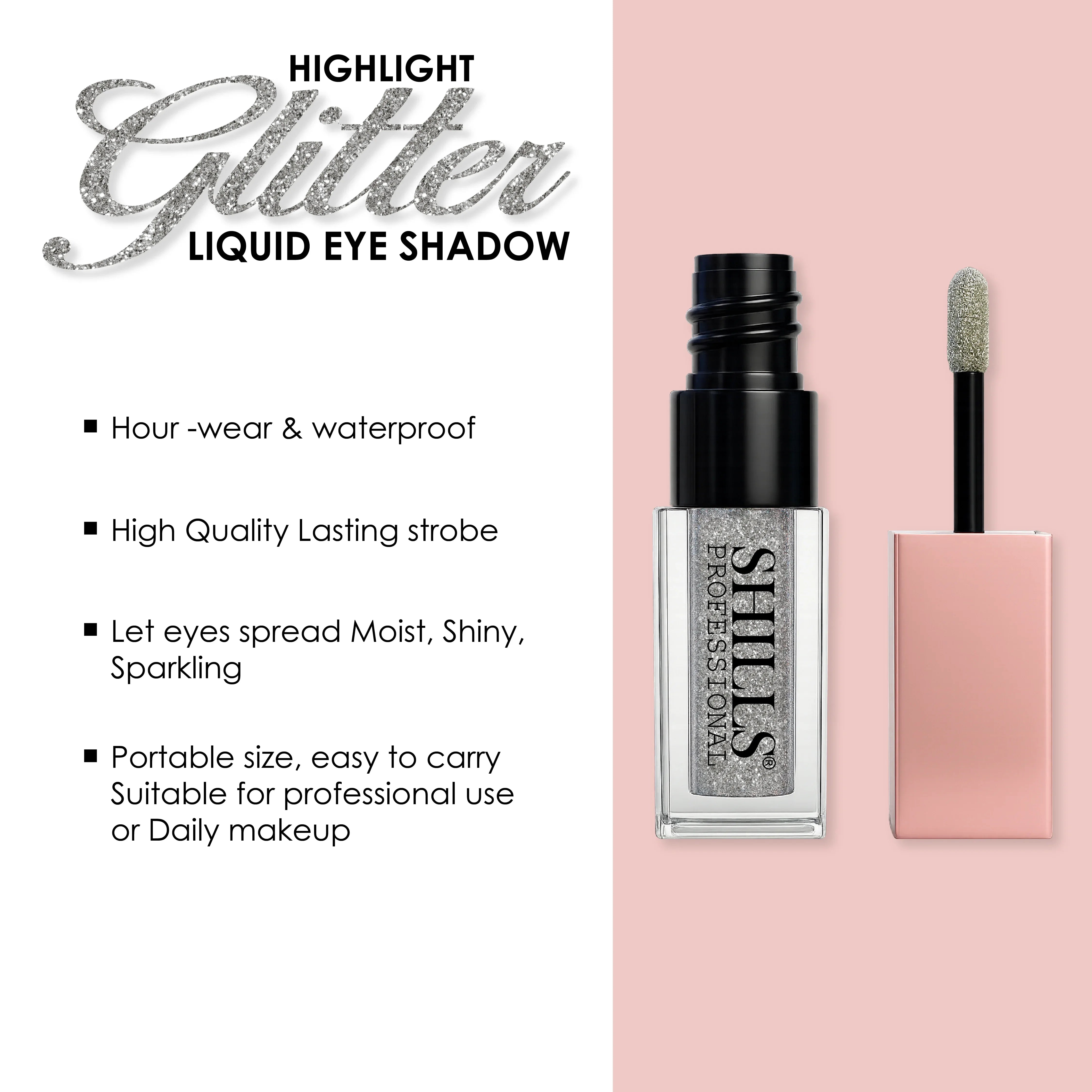 Glitter Liquid Eyeshadow - Shills Professional