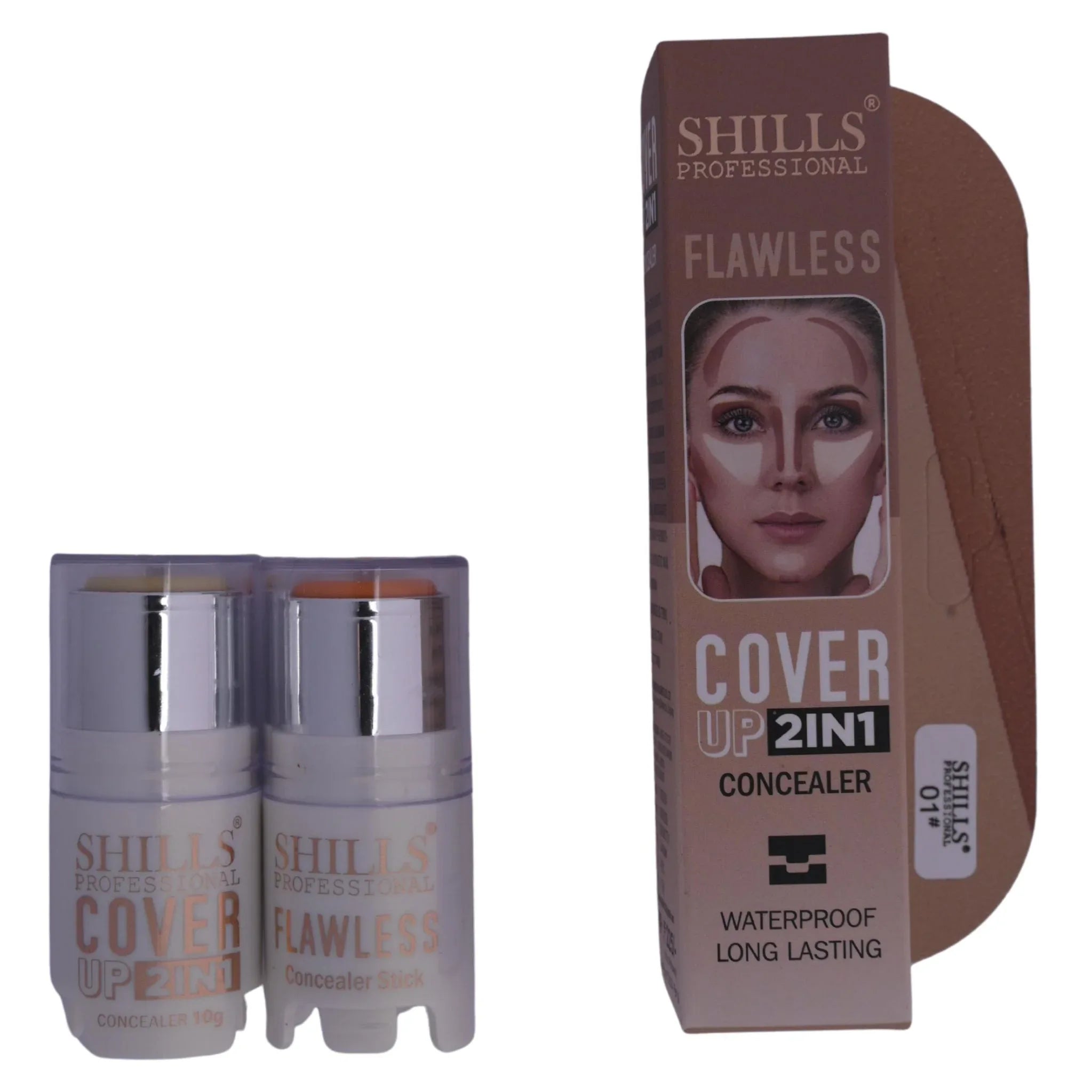Cover Up 2 in 1 Concealer - Shills Professional