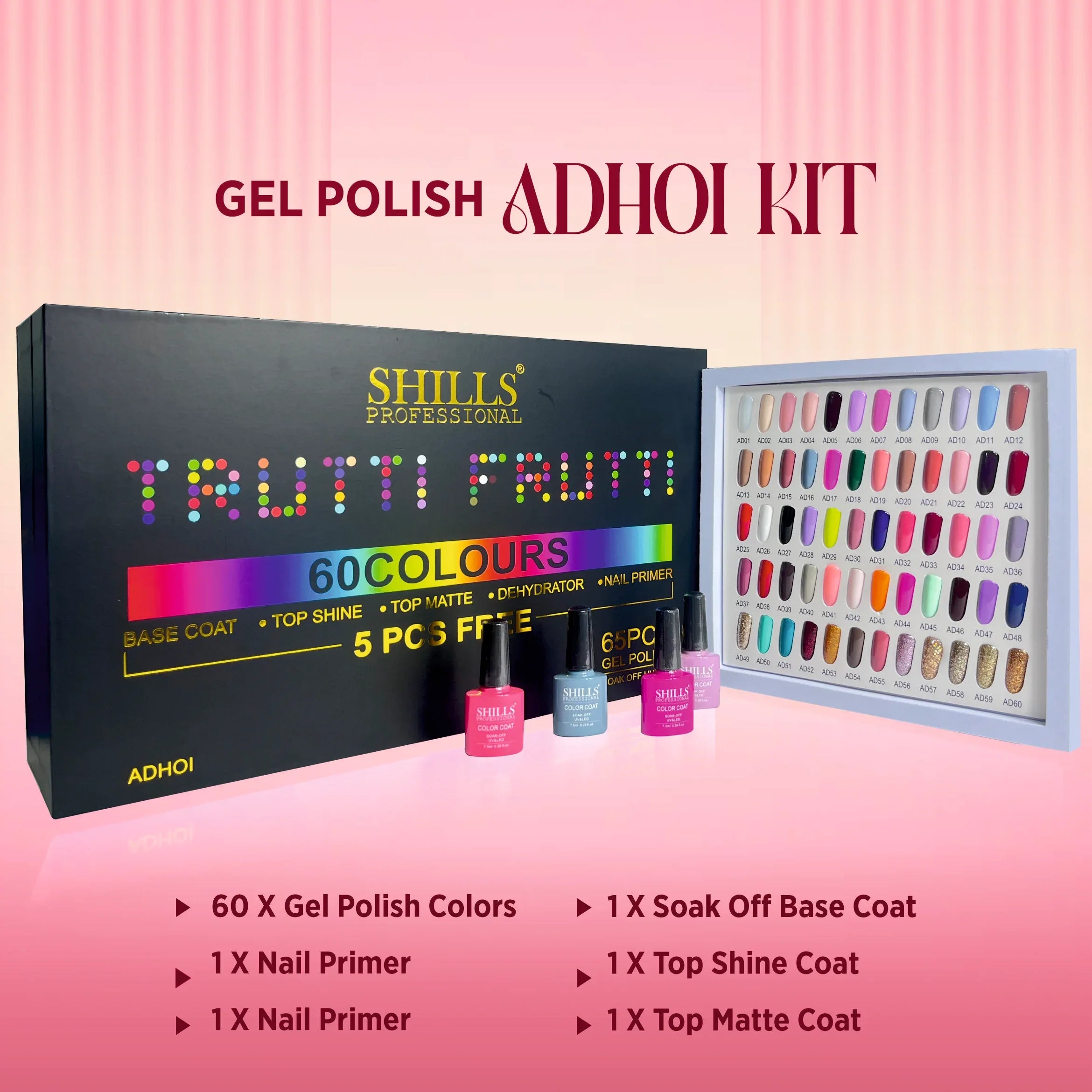 Gel Polish Kit Adhoi - Shills Professional