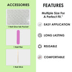 Nail Art Nails Short Almond(SPN687-SPN690) - Shills Professional